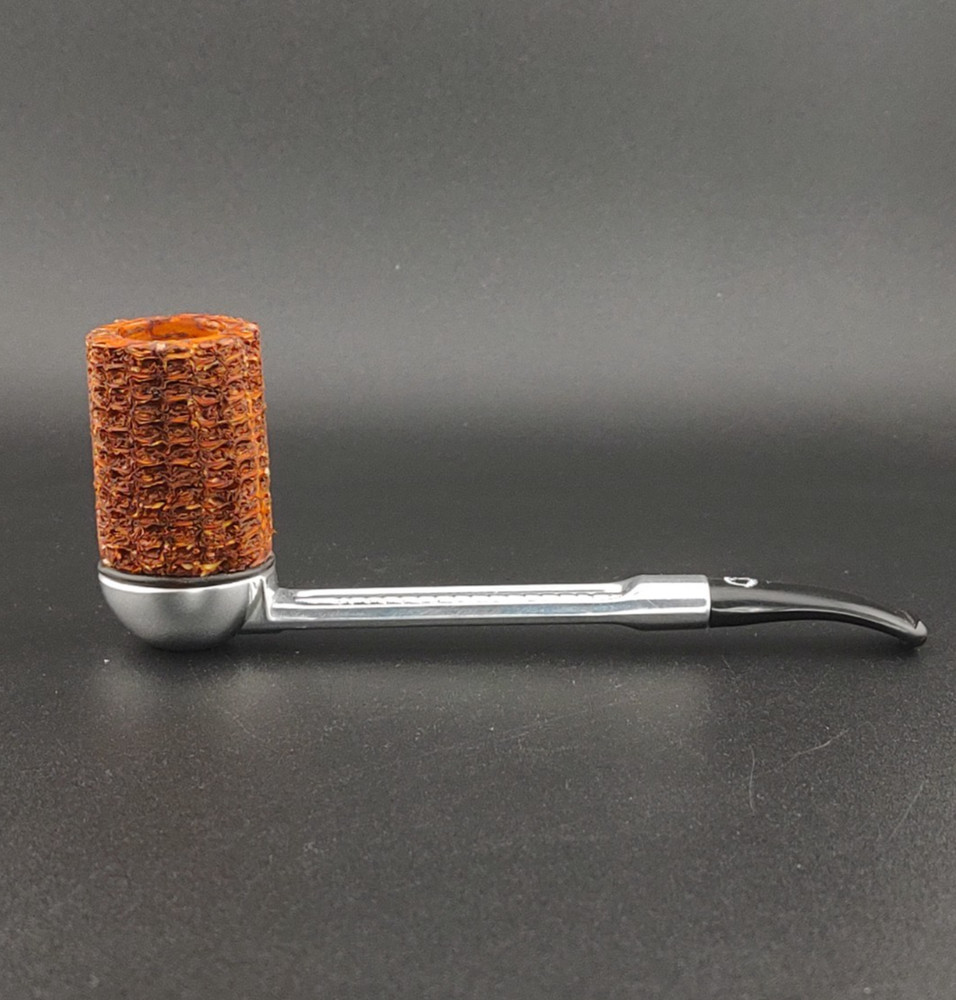 Dark Tan Corn Cob Falcon Pipe Bowl