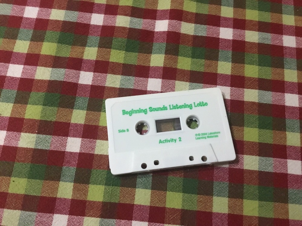 Lakeshore Listen & Learn Program Beginning Sound Activity 1 & 2 Tape