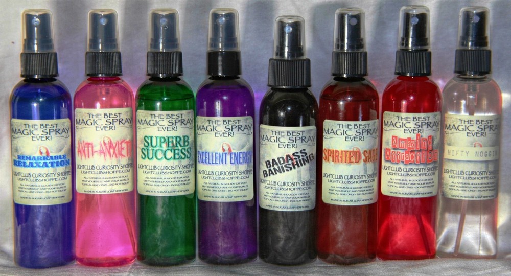 LightClub's Energy Spray - All Natural - Boost - Healing - Refresh - Cleansing