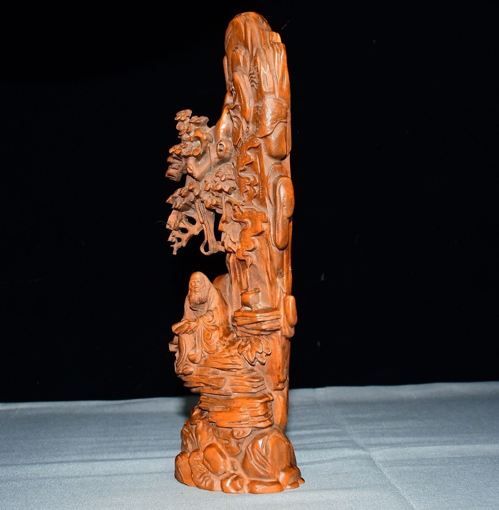 Exquisite Small Leaf Boxwood Pine Lower Damo Ornament