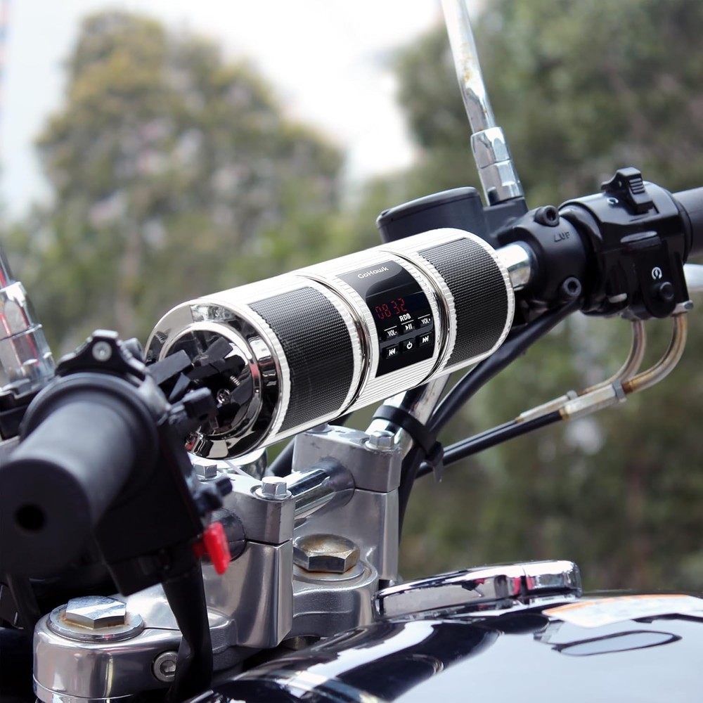 High-Performance RD8 Gen.2 Waterproof Bluetooth Speakers for Motorcycles & ATVs