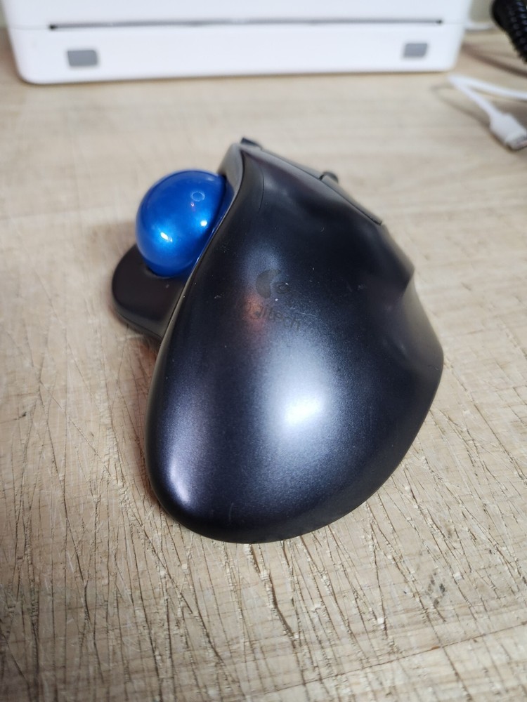Logitech M570 Wireless USB Trackball Mouse - Dark Gray