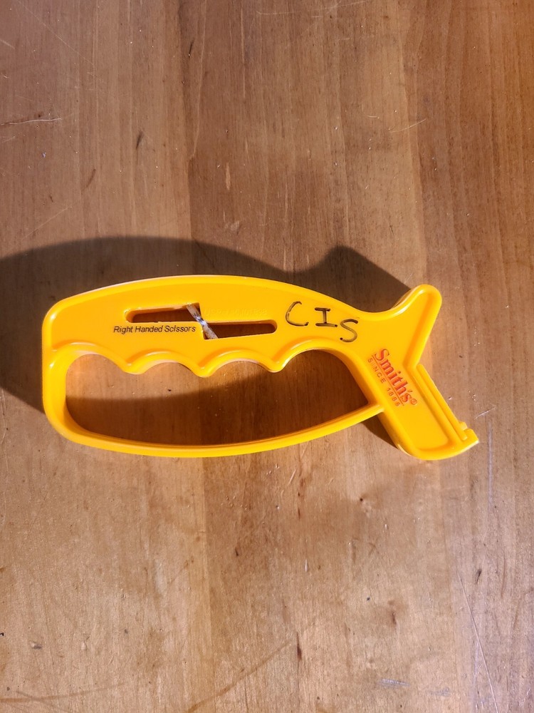 Smith's 10 Second Silicon Carbide Hand Held Knife and Scissor Sharpener 1 pc