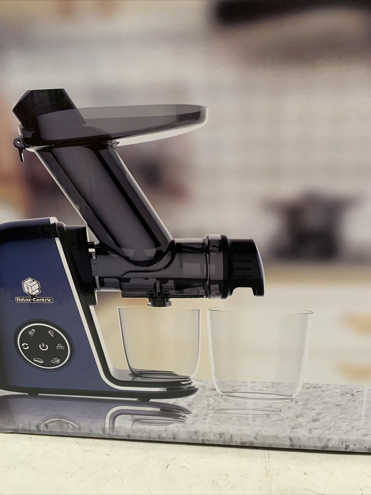 Relax-centric Juicer Machines, Slow Masticating Juicer White