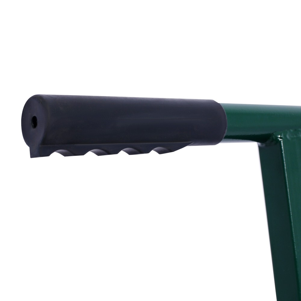 24" Compost Spreader Peat Moss Spreader Roller Lawn Spreader T shaped Handle USA