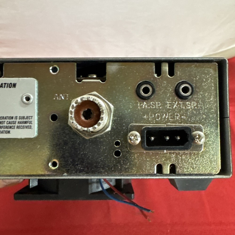 Uniden Pc68xl Cb With Cooling Fan Attached For Component Use Working