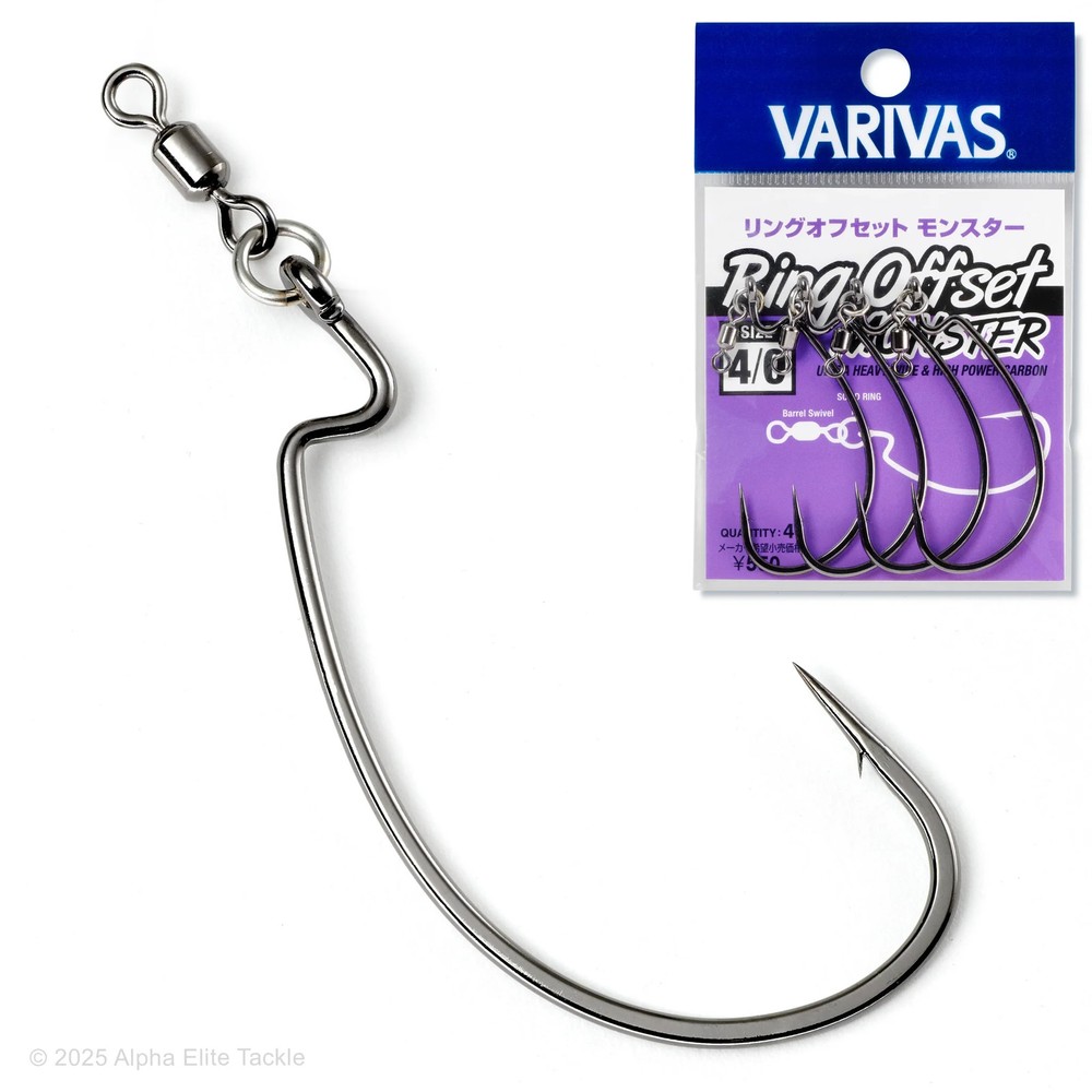 Varivas Ring Offset Monster Swivel Hook
