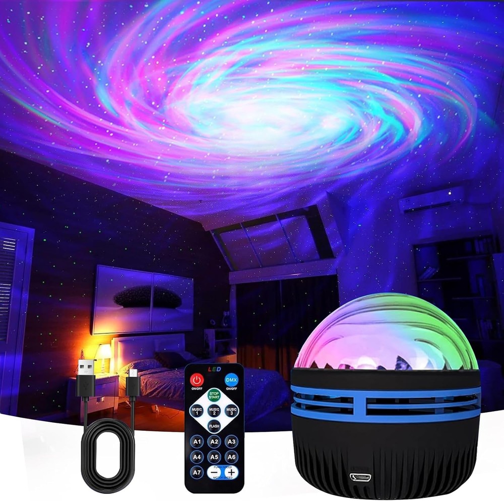 Galaxy Nebula Night Light Projector