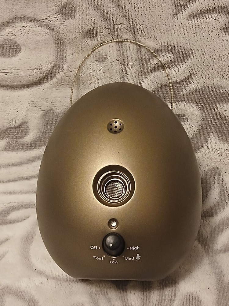 Sunbeam SBBCU1 Sonic Egg Ultrasonic Bark Control Device Tested Working