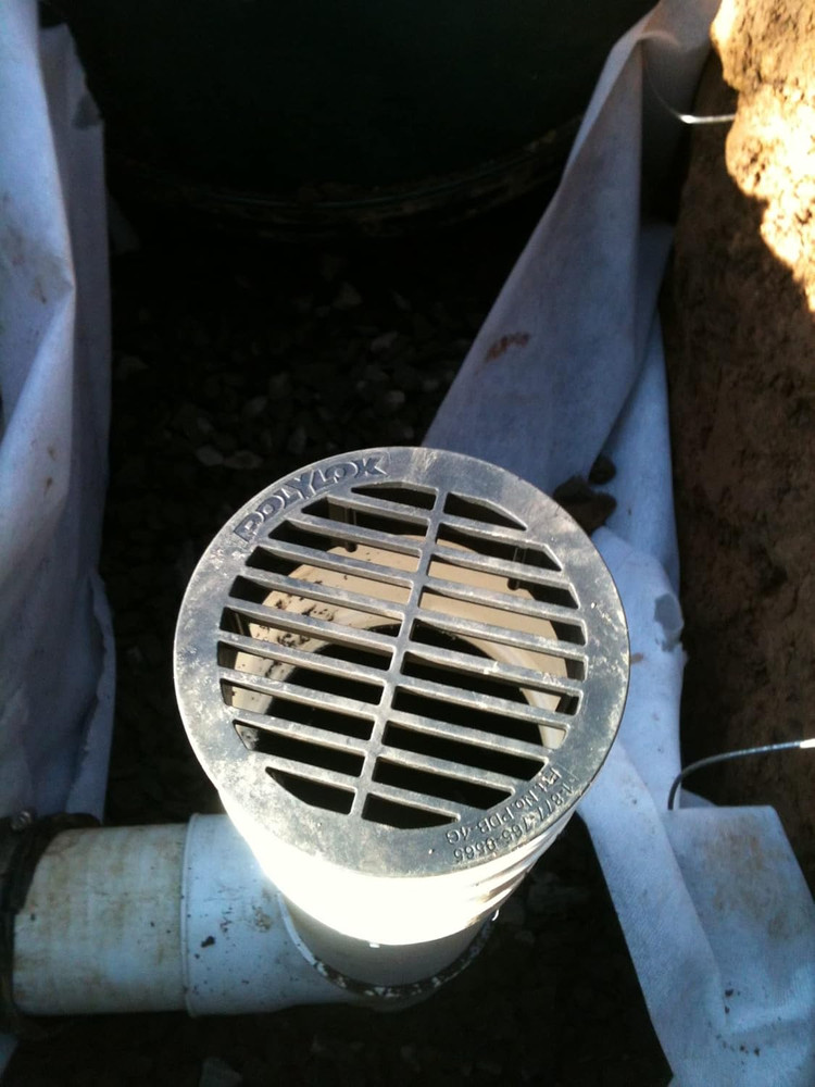 10" Pipe Grate (Black)