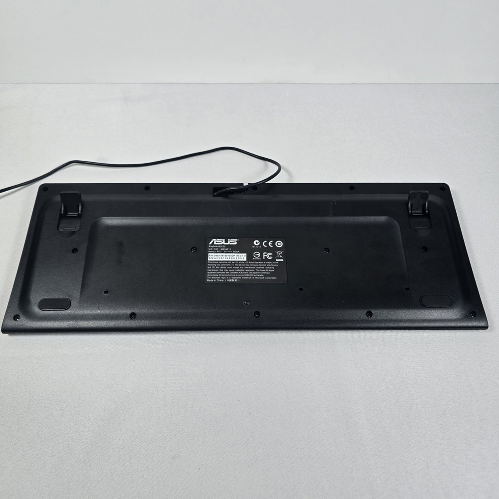 Asus Keyboard Model KB34211 USB WIRED Tested & Working