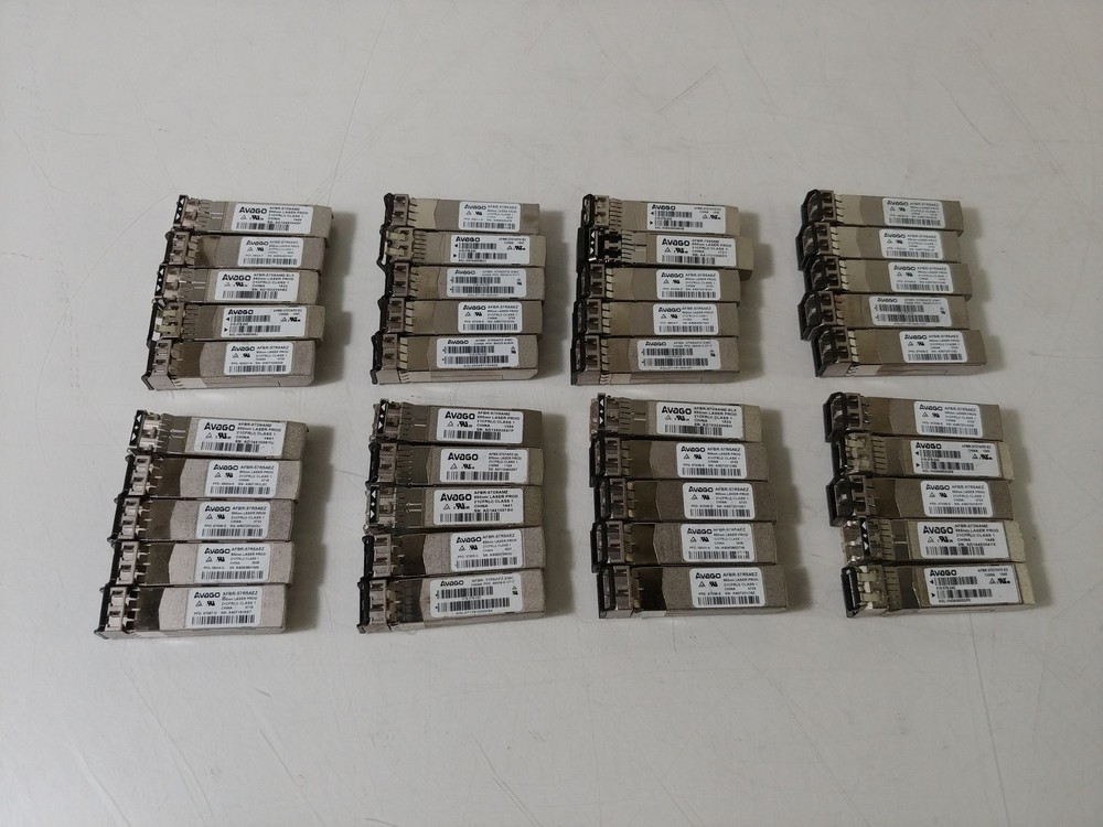 Avago Assorted SFP Transceiver Modules Lot Of 40