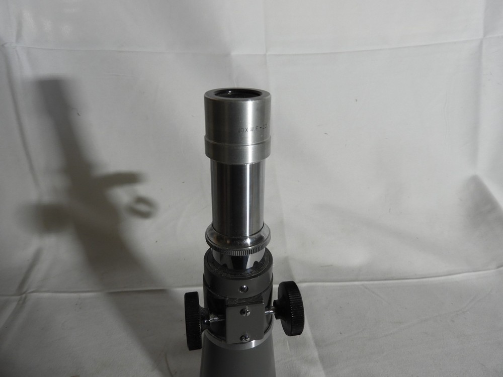 Vintage Direct Microscope w/ Bausch & Lomb 10x Eyepiece, Missing Flashlight