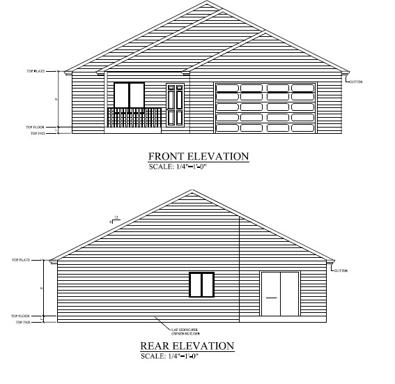 PLAN 24-1001 1500 sq ft, 3 BED 2 BATH house plan blueprints