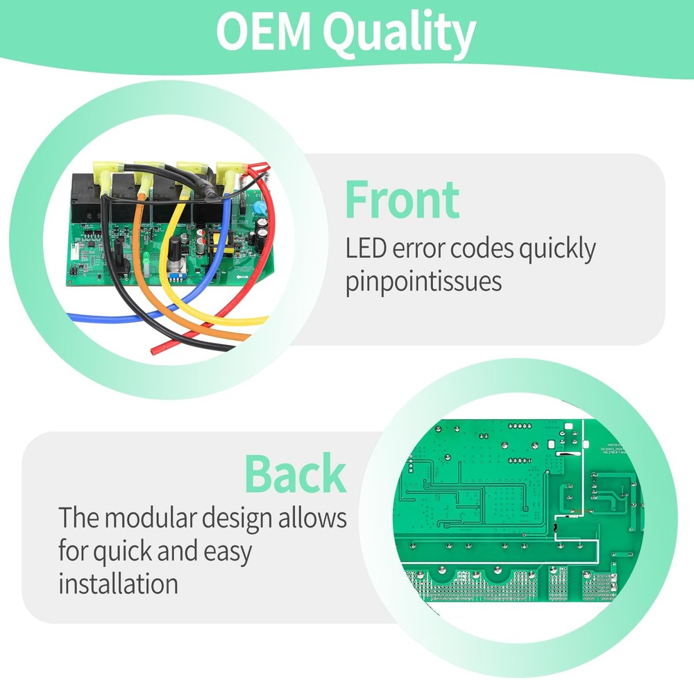 100093769 Electronic Control Board for Water Heaters, Energy-Efficient Replac..