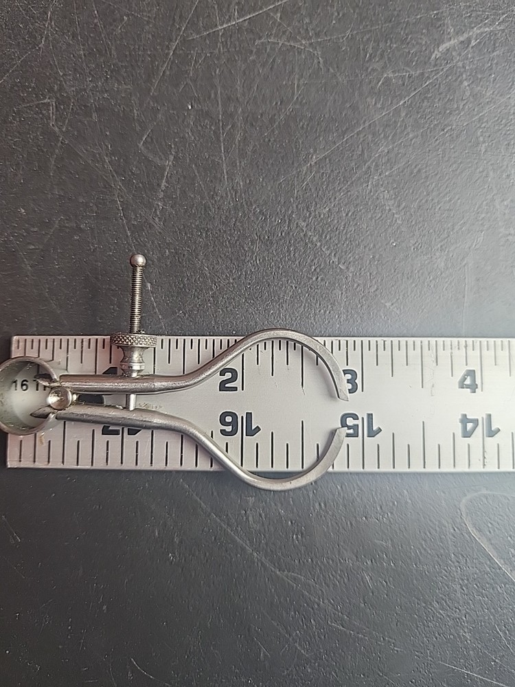 Starrett 275-3 3" Toolmakers' Round Leg Spring-Type Outside Caliper