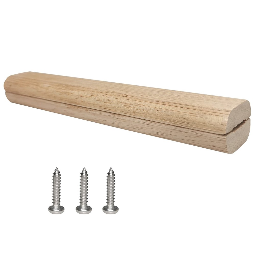 Quantfire 9" Handle Wood Block Replacement for Large Big Green Light Brown