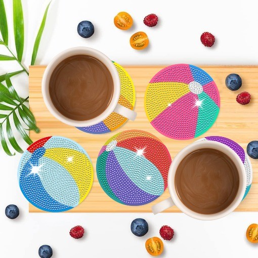 6Pack Diamond Coasters