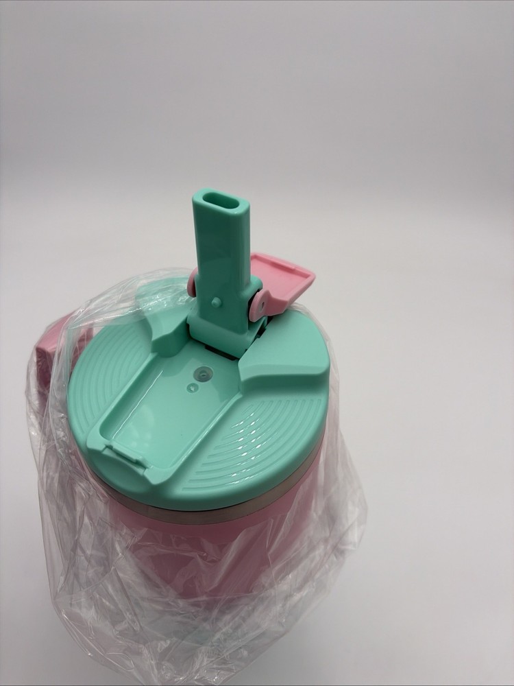 Abodeo Water Bottle Pink And Teal