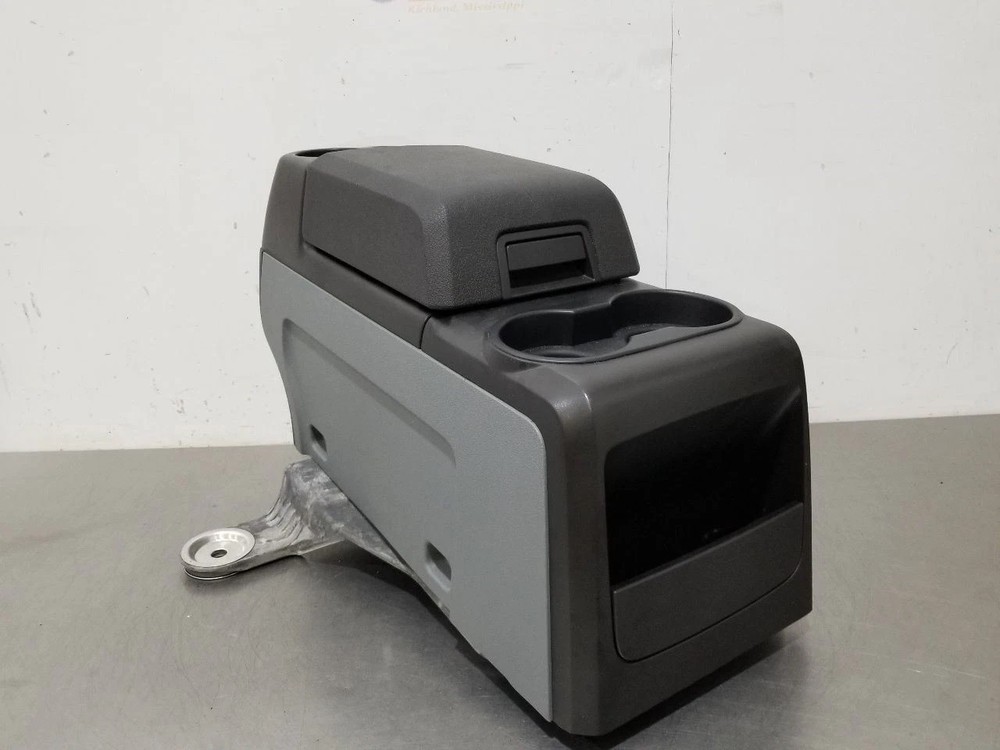 2011-2014 Ford F150 Front Floor Center Console Complete Column Shift Gray OEM