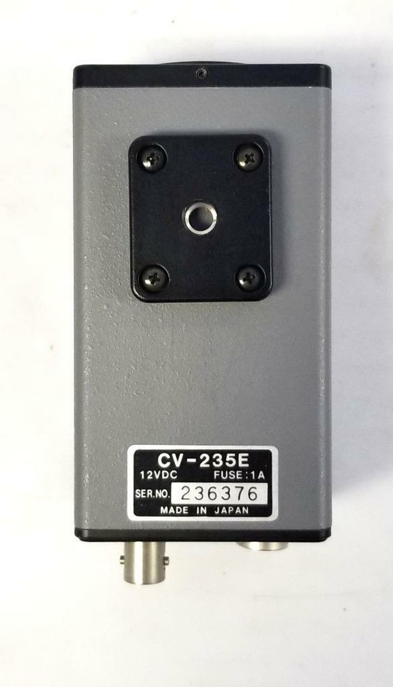 CCD Machine Vision CV-235E Monochrome/IR CCD Camera 12 VDC 1 A (2 Available)