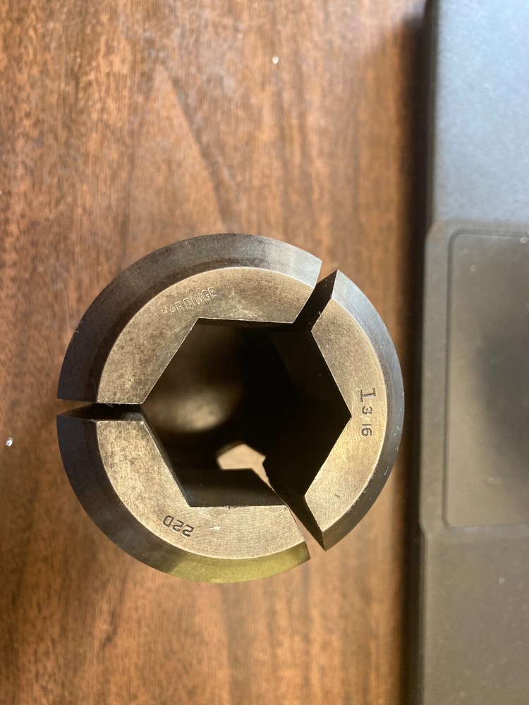 1-3/16" HEX  22D  HARDINGE COLLET