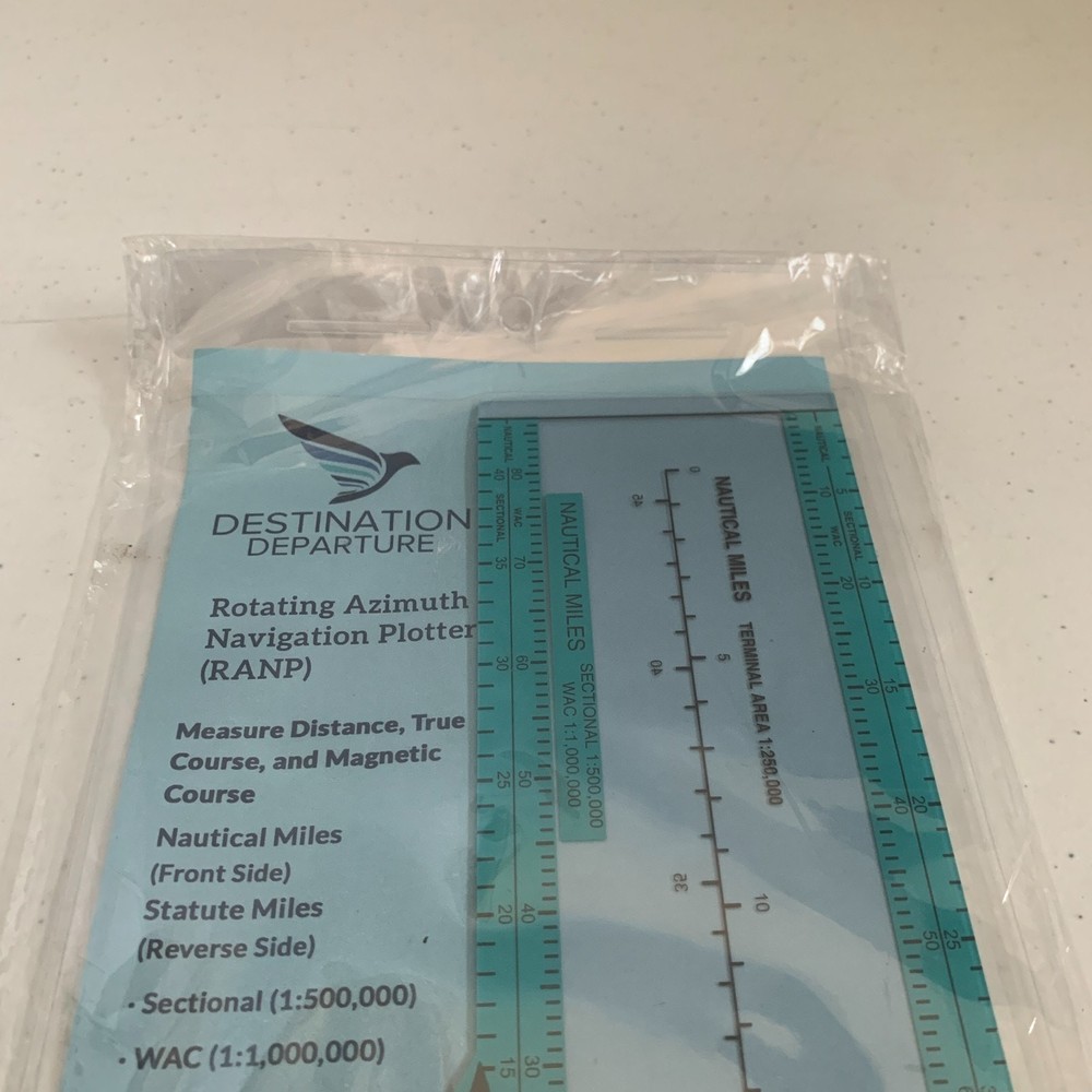 Destination Departure Rotating Azimuth Navigation Plotter RANP BRAND NEW