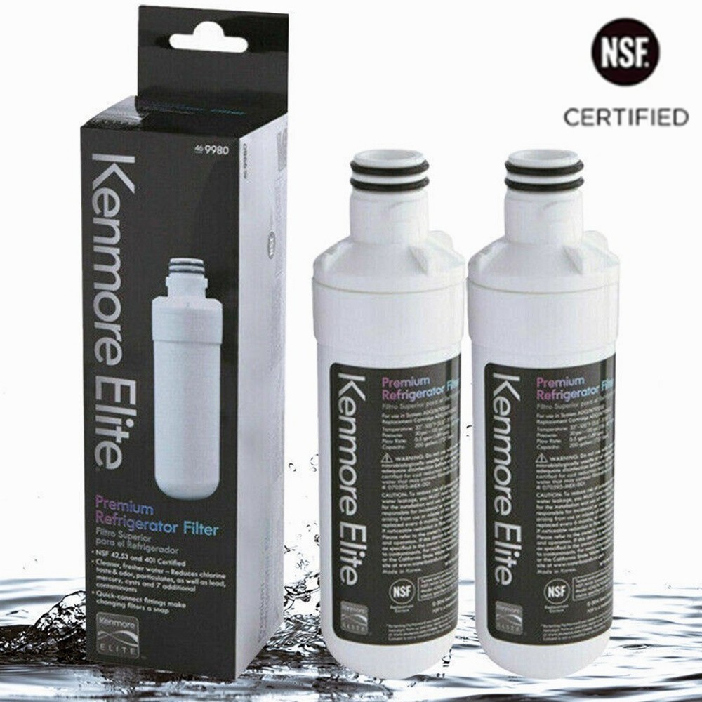 2 Pack Kenmore 9980 refrigerator water filter （New Sealed)