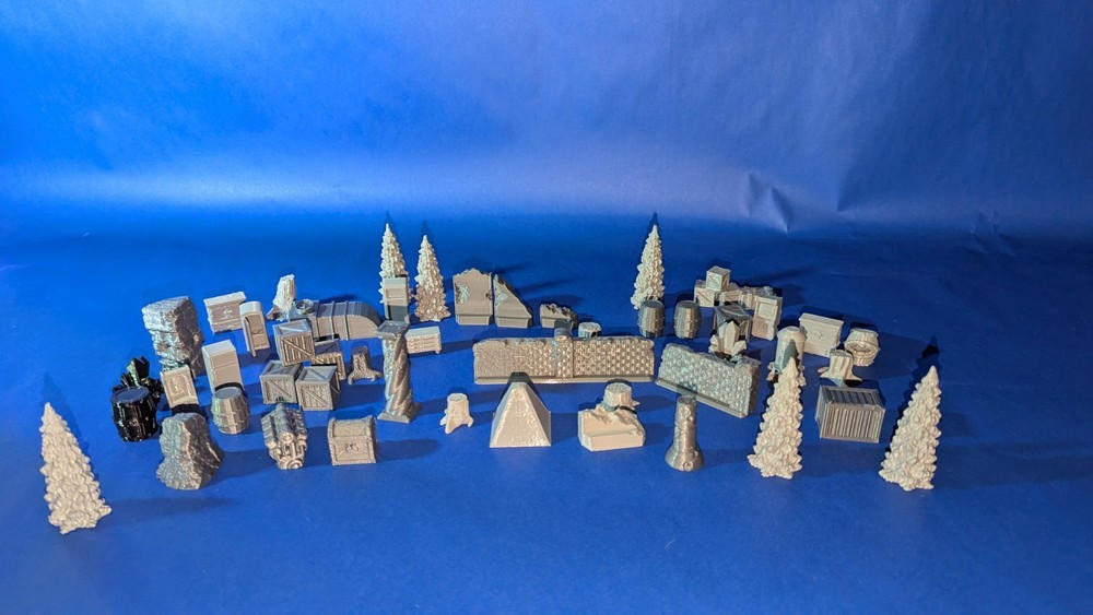 203 Pieces of scatter terrain bundle