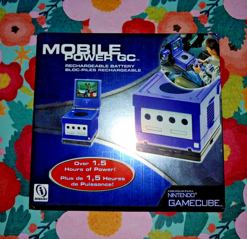 Interact Nintendo Gamecube Mobile Power Rechargeable Battery NEW