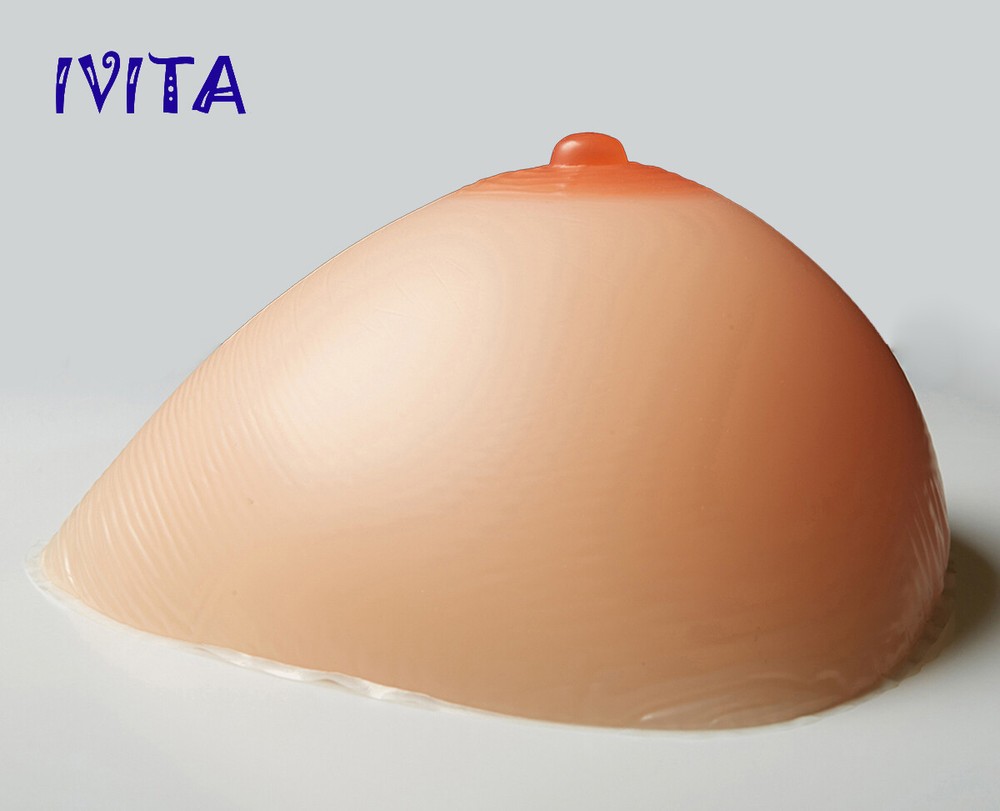 A-FF Cup Triangle Silicone Breast Forms CD TG Mastectomy Bra Enhancer Inserts