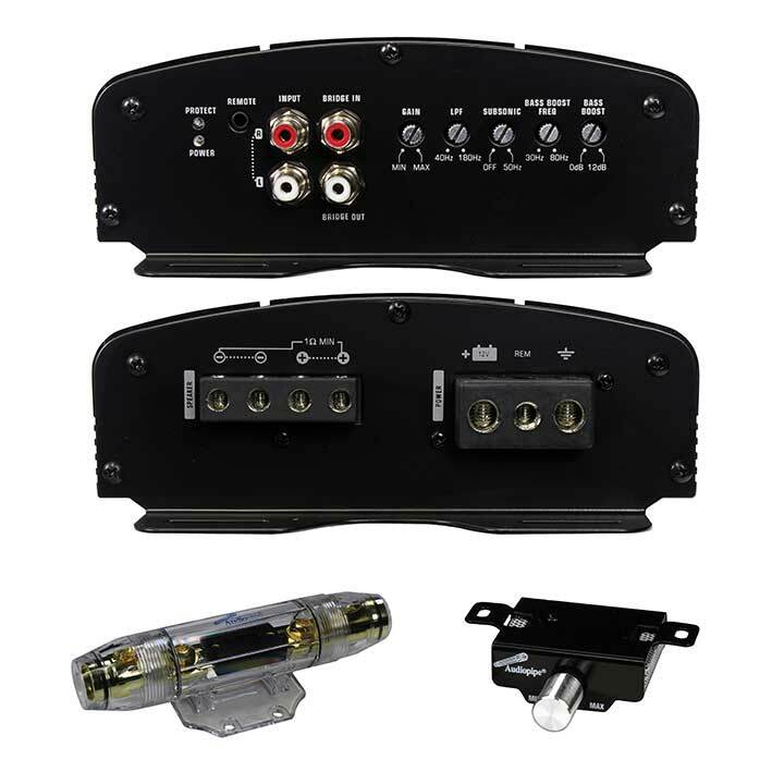 Audiopipe APCLE15001D 1500 Watt Class D Monoblock Amplifier