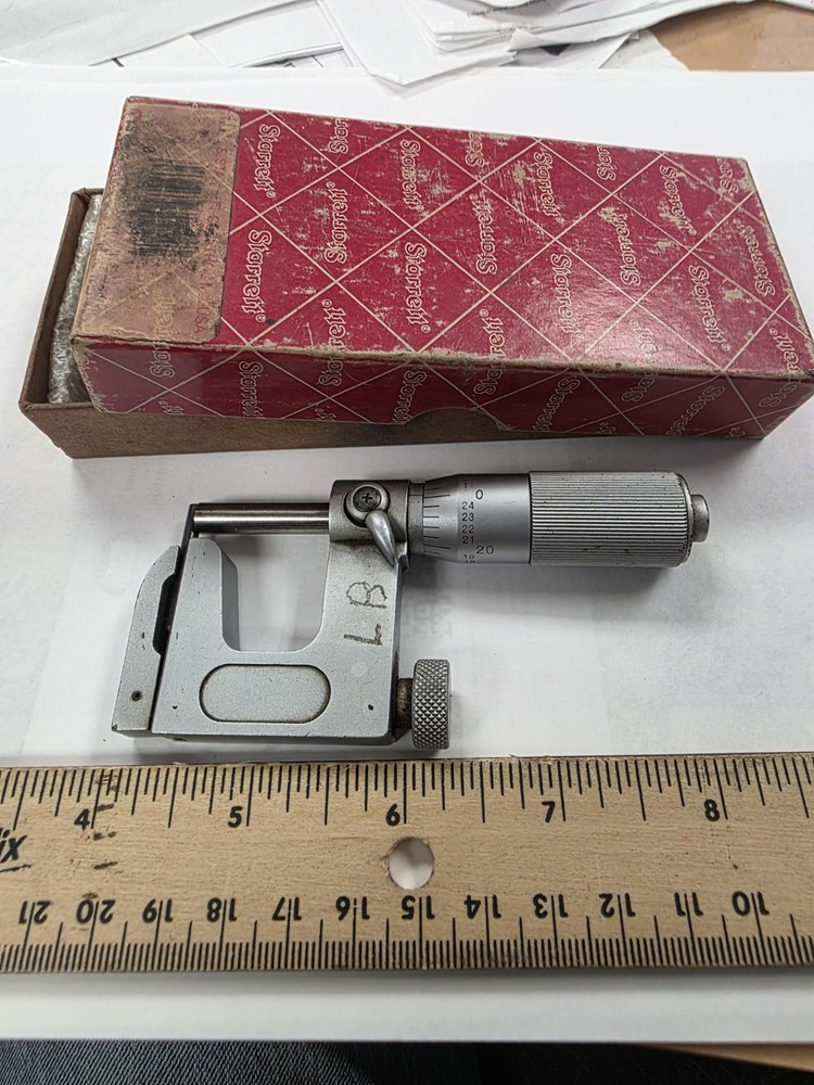ANVIL MICROMETER 0-1” INTERCHANGEABLE , works perfect