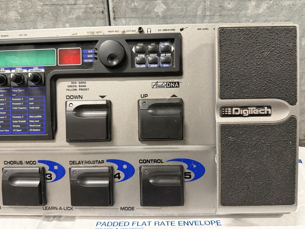 🎸 DigiTech GNX3 Guitar Workstation Multi-Effects Pedalboard – Fully Functional