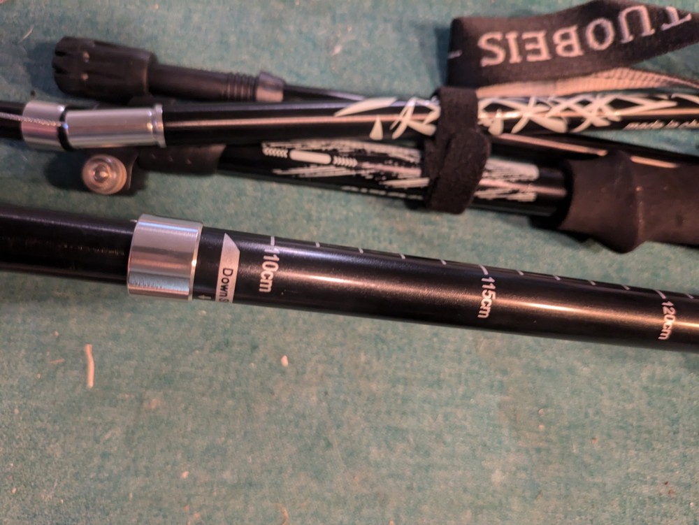TUOBEIS Collapsible Trekking Poles With Quick Lock System