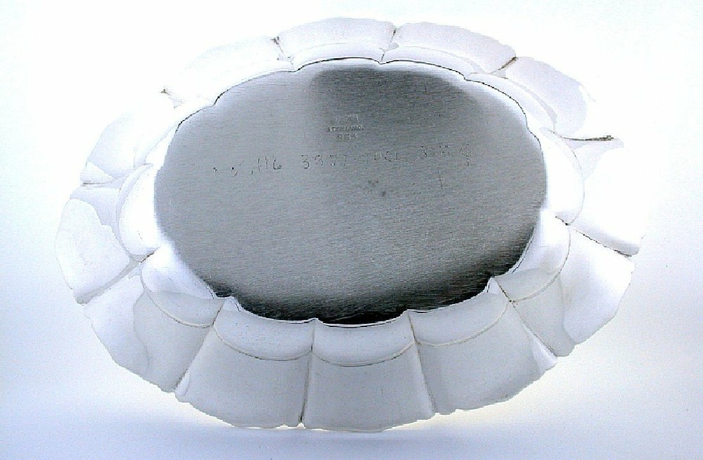 Vintage Reed & Barton Solid 925 Sterling Silver Candy Nut Dish Bowl AS123