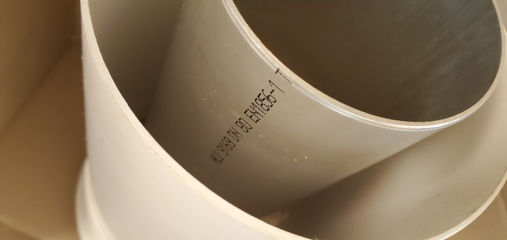 Rinnai 10" Vent Pipe Extension 224051 Ubbink Tankless Hot Water