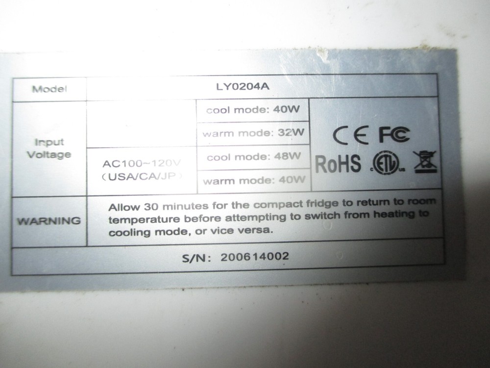ly0204a mini cooler warmer