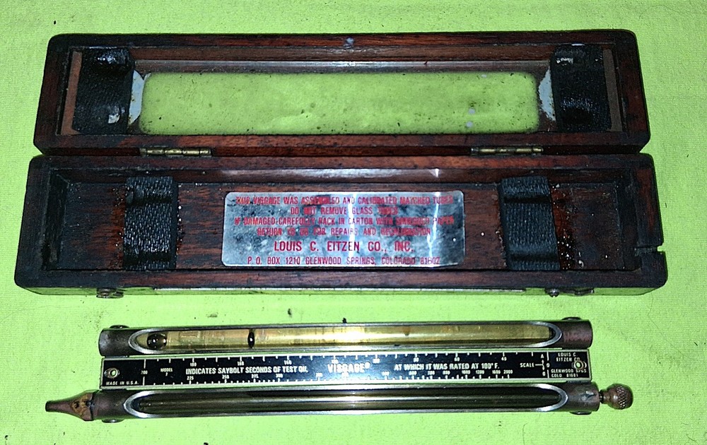 Visgage Model 2 Comparator with Box, Louis C. Eitzen Co.