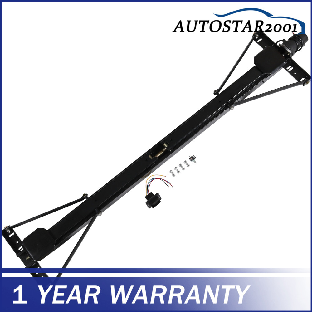 Universal Rear Trailer Stabilizer Jack Stand Stabilizer Jack Kit 298707 Black