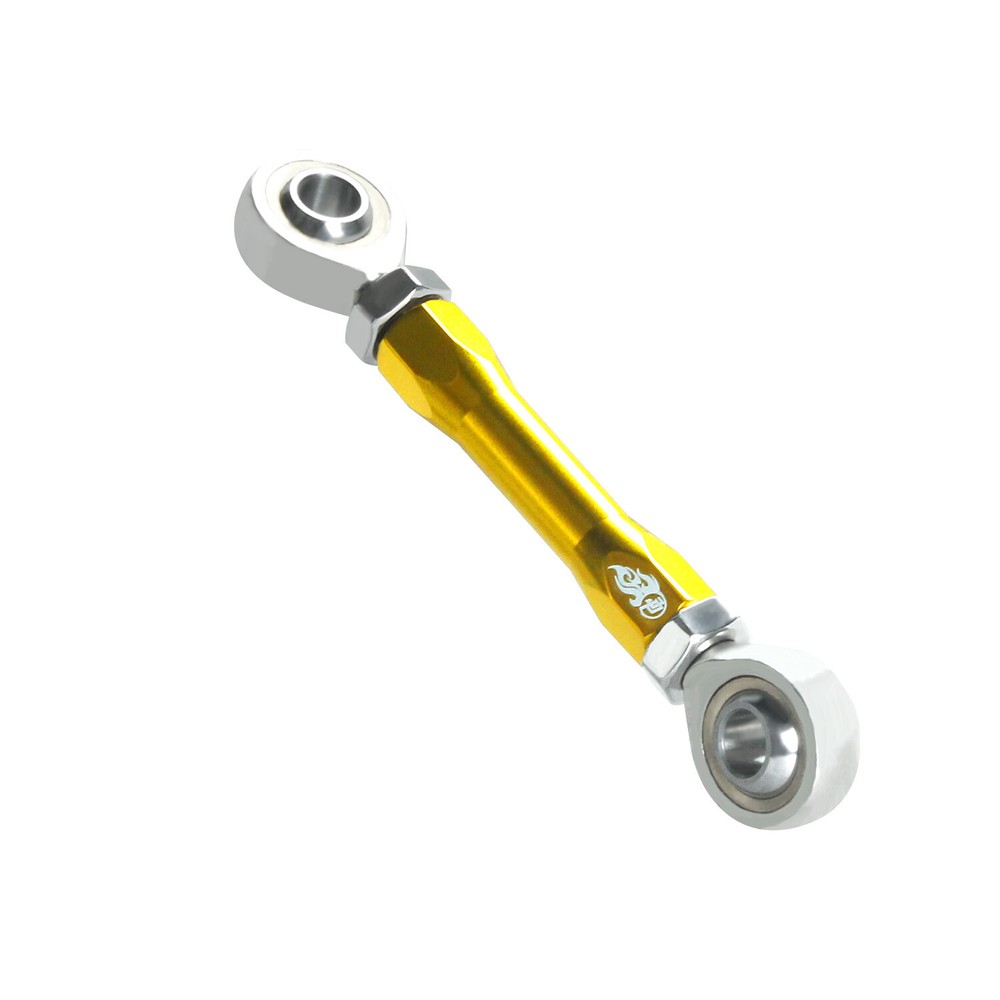 Adjustable Gold Engine Mount Stabilizer Link for Harley FLHR FLHX FLH FLTR FLHTK
