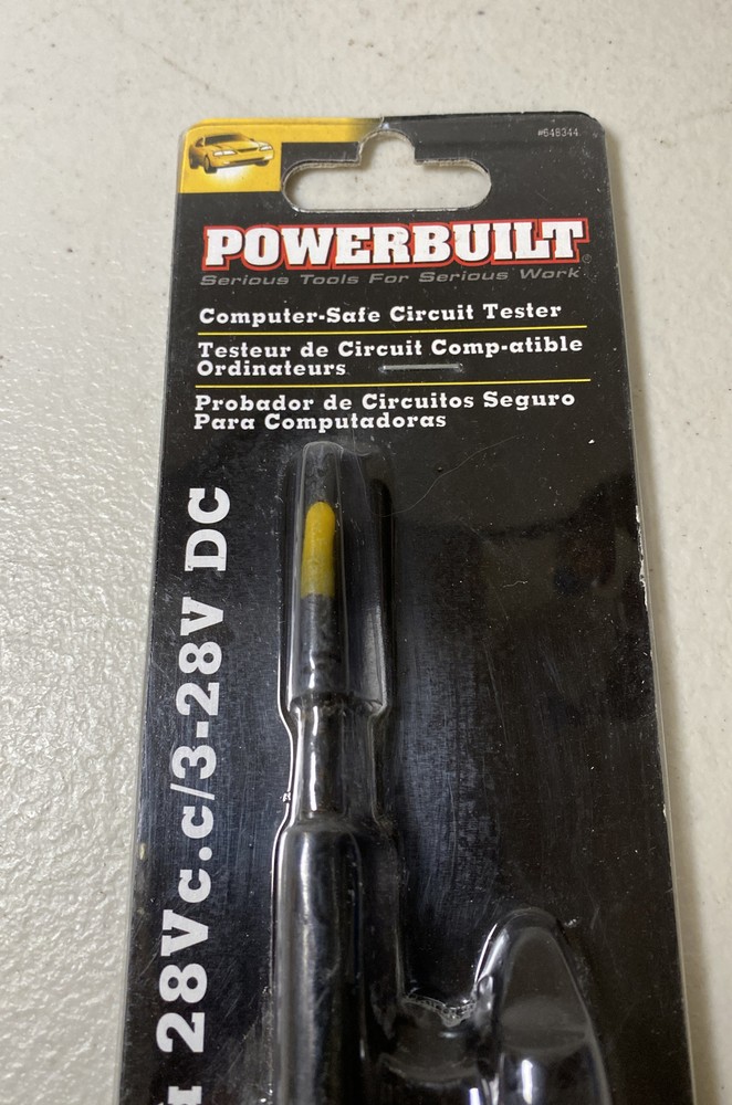 Powerbuilt Computer Safe Circuit Tester - 648344