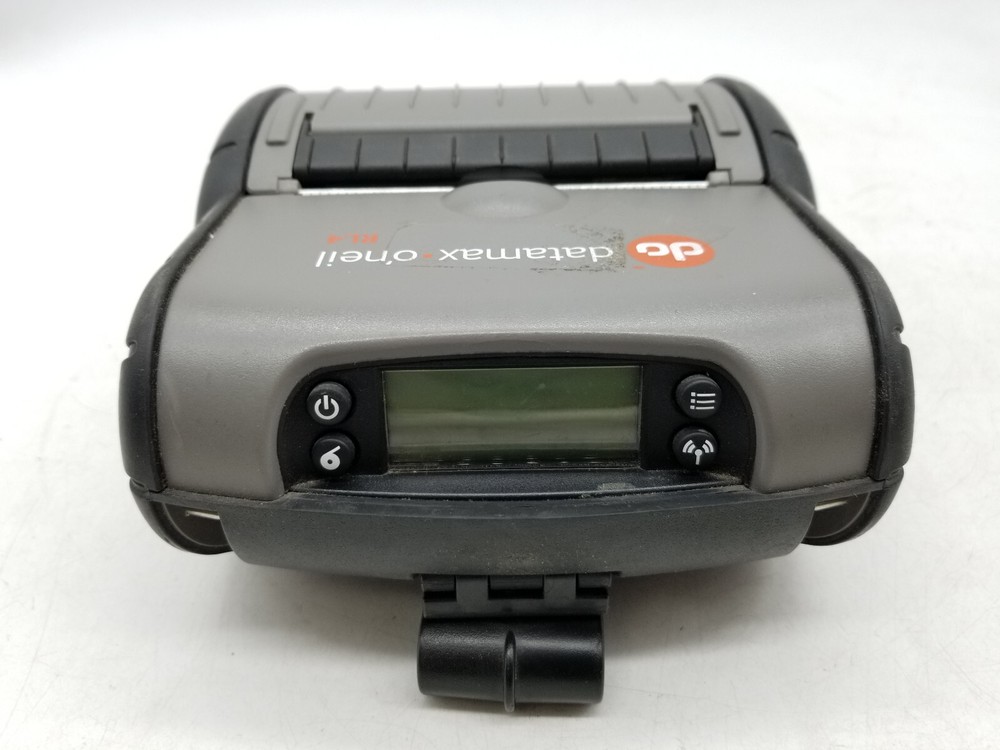Datamax O'neil RL4 802 Thermal Barcode Printer Parts (Powers On, No Battery)