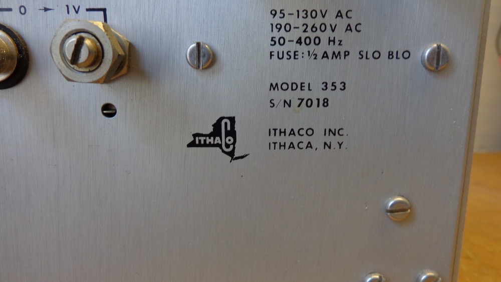 Ithaco Phase-Lock Amplifier Model 353