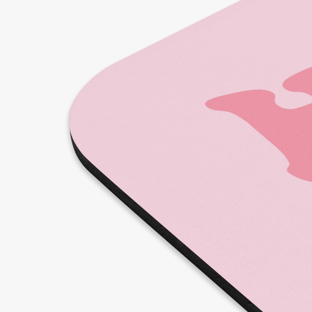 Howdy Mouse Pad, Western Theme Pink Office Computer Accessory