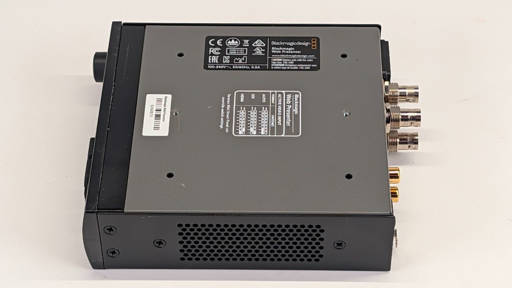 Blackmagic Web Presenter w/ Smart Panel Firmware v 3.4 Tested