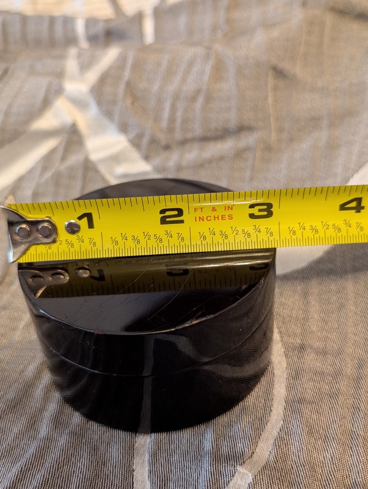 Compass in black case with inscription - 3" diameter