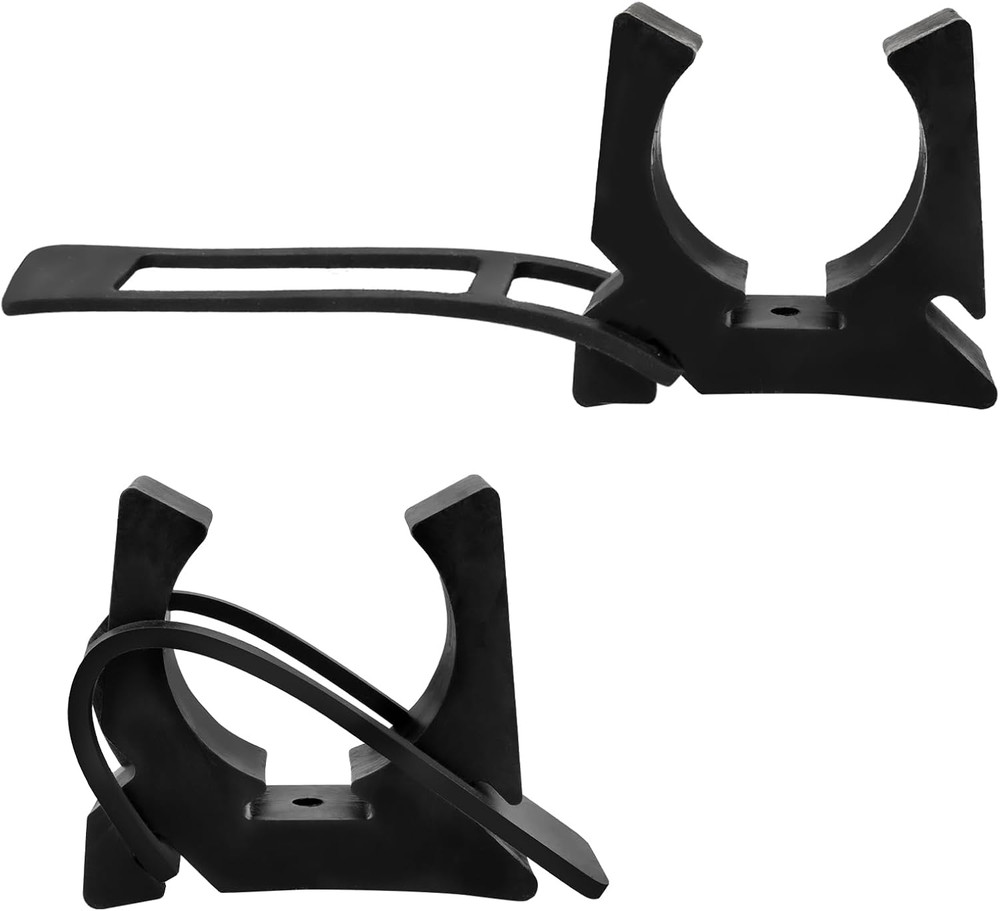 Boat Hook Holders, Rubber Push Pole Holder Quick Release Oar & Pole Holders with