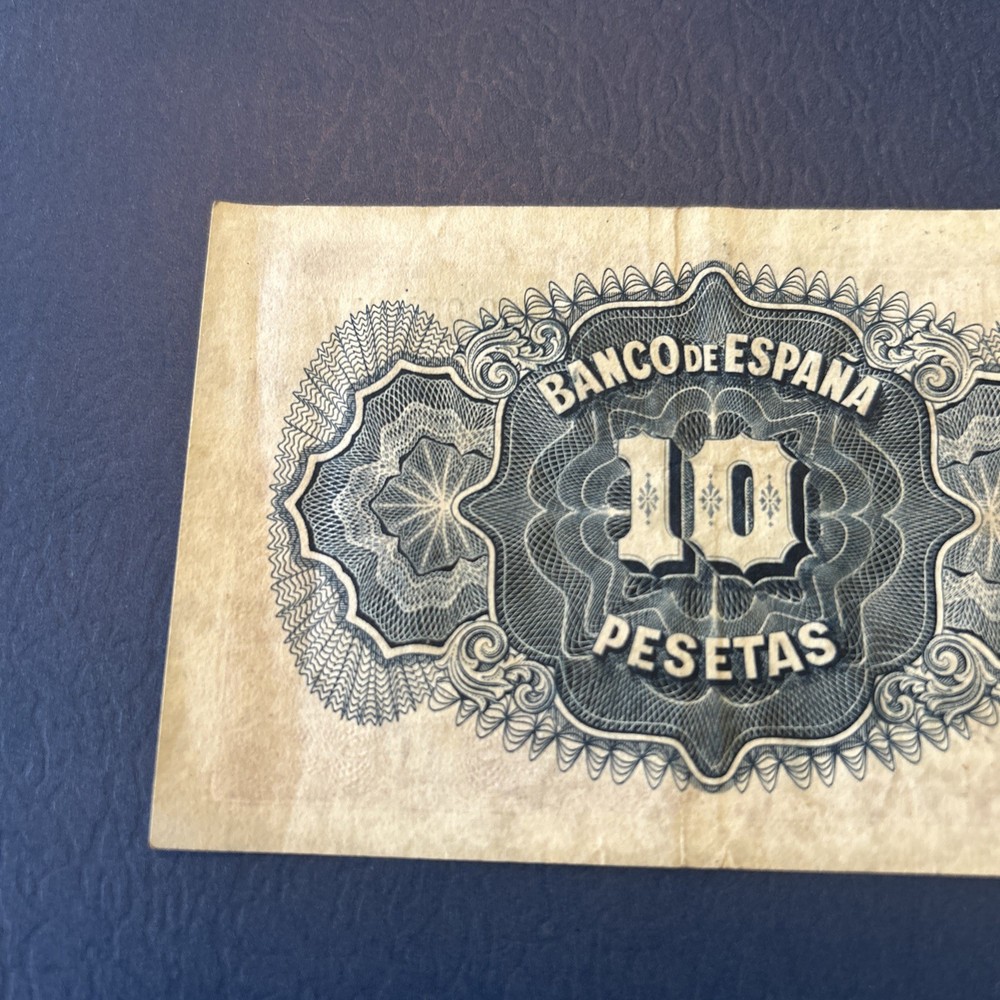 Spain- 10 Pesetas- 1935
