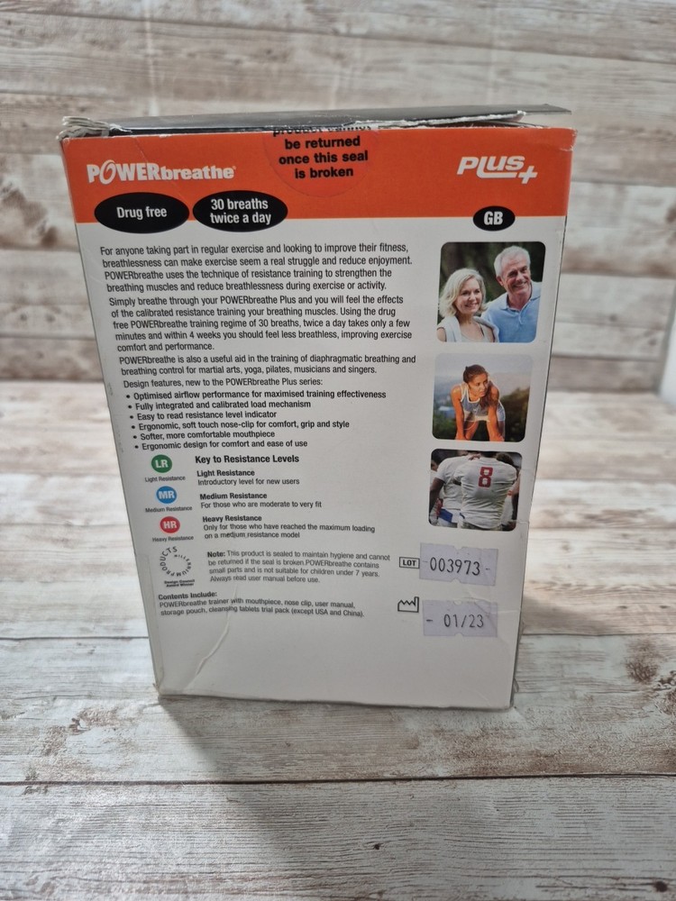 POWERbreathe Plus Medium Inspiratory Muscle